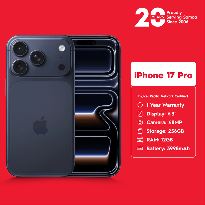 iPhone 17 Pro - Pickup from Digicel Samoa
