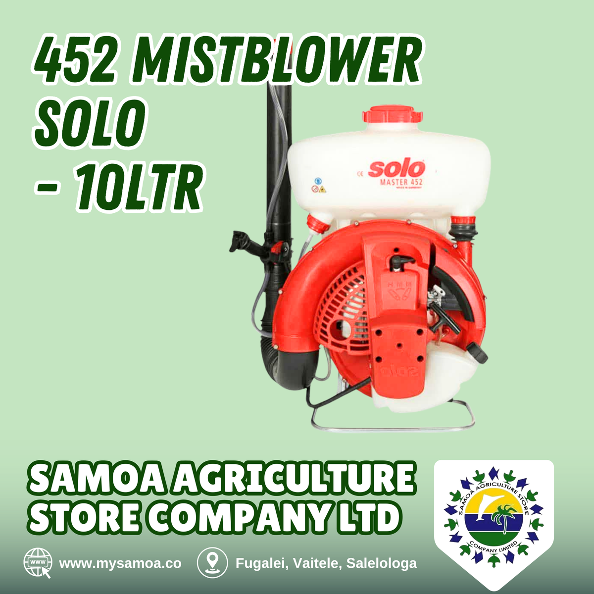 452 Mistblower SOLO - 10ltr