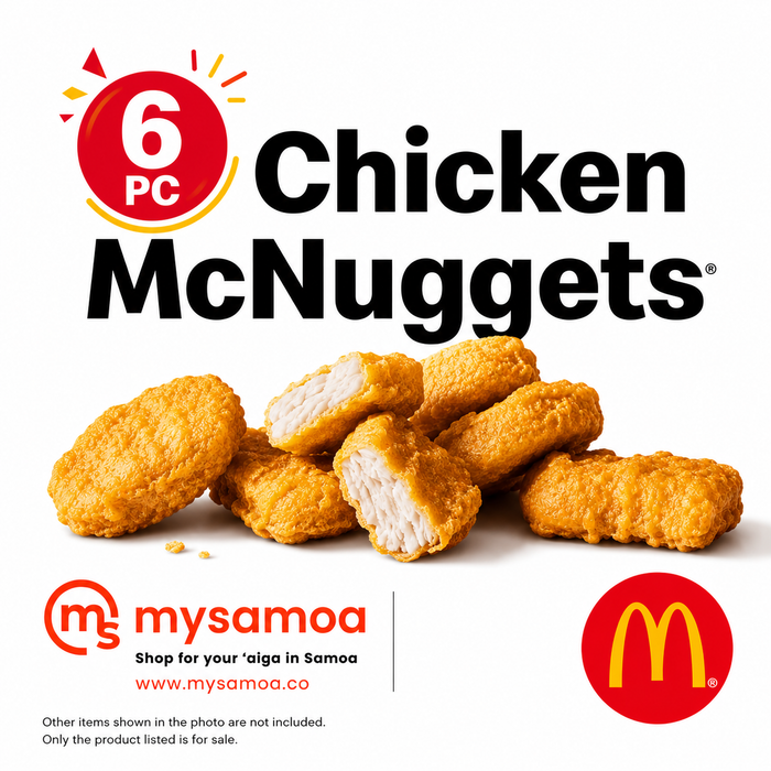 6 Pc Chicken McNuggets from McDonald's Apia pickup or delivery
