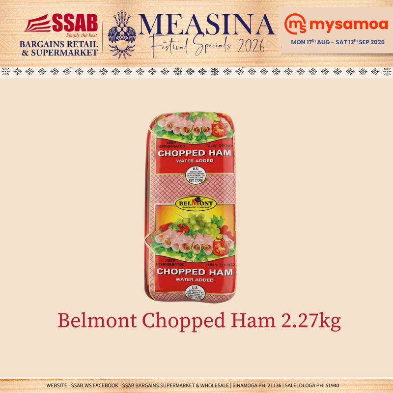 Belmont Chopped Ham 2.27kg