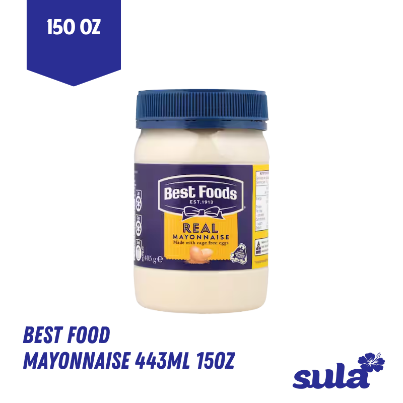 Best Food Mayonnaise 443Ml15Oz - Pickup from Sula's Supermarket & Bakery