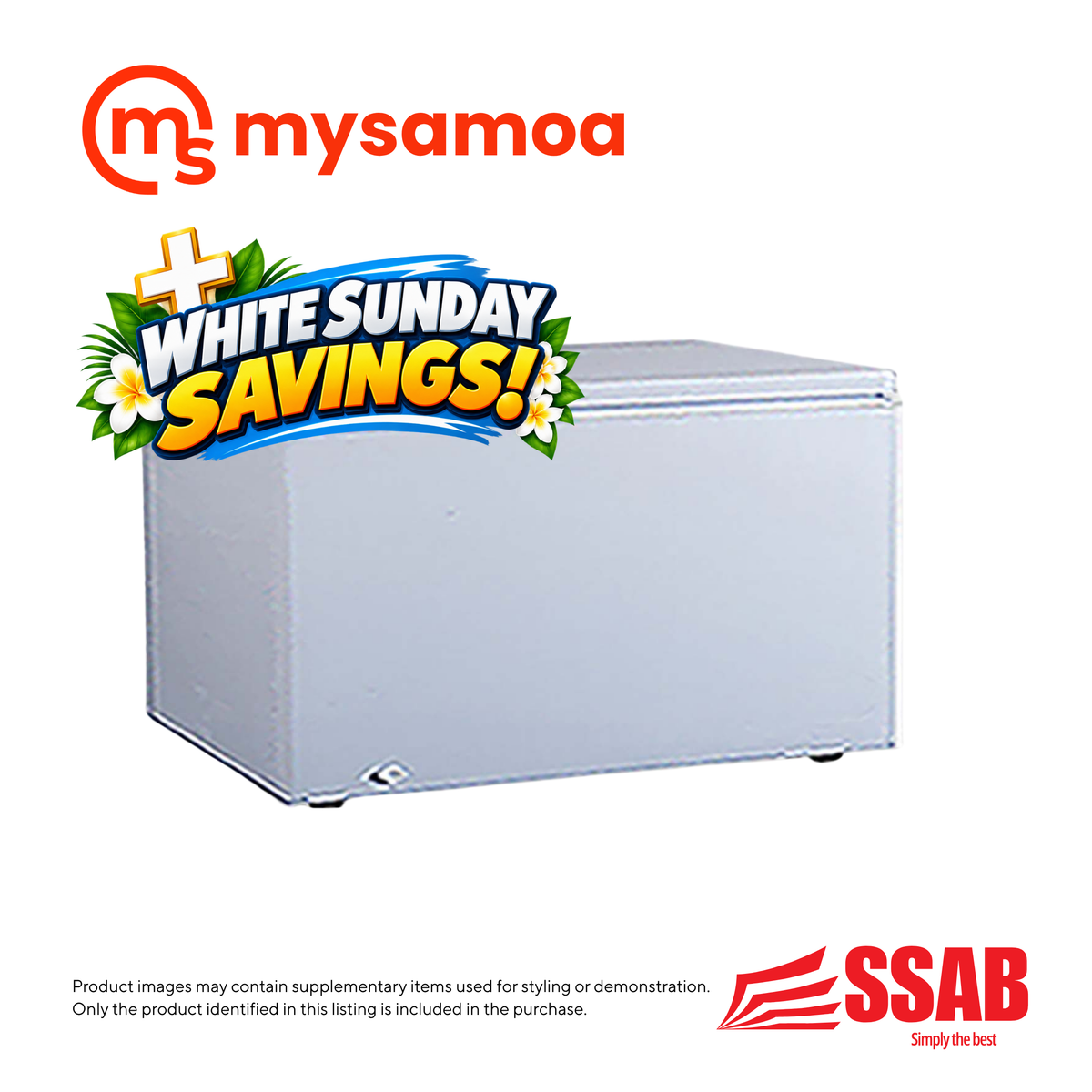Coolex Chest Freezer 300L | Pickup from SSAB Megastore, Saleufi