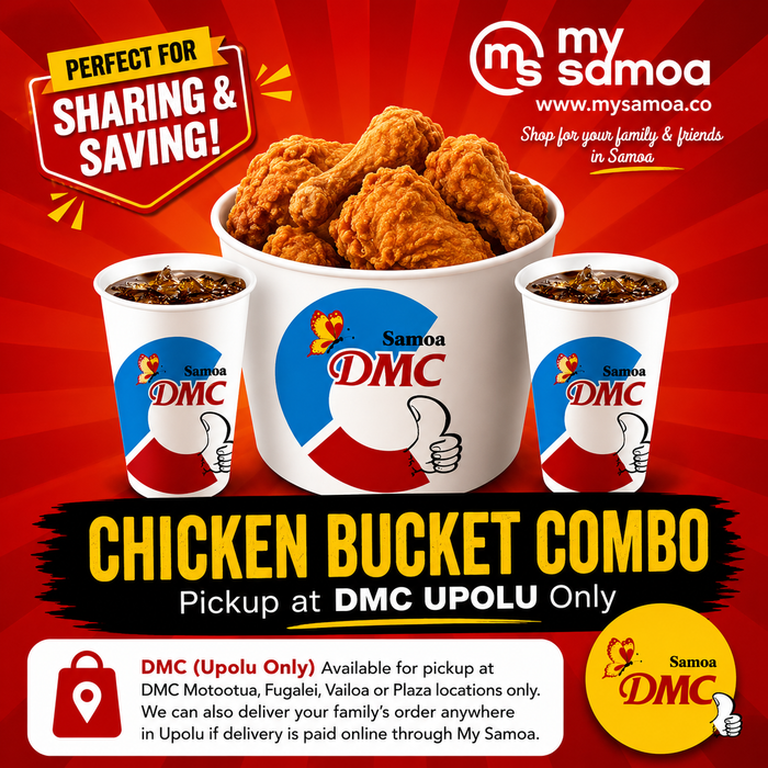 DMC Upolu Chicken Bucket 10pc Combo