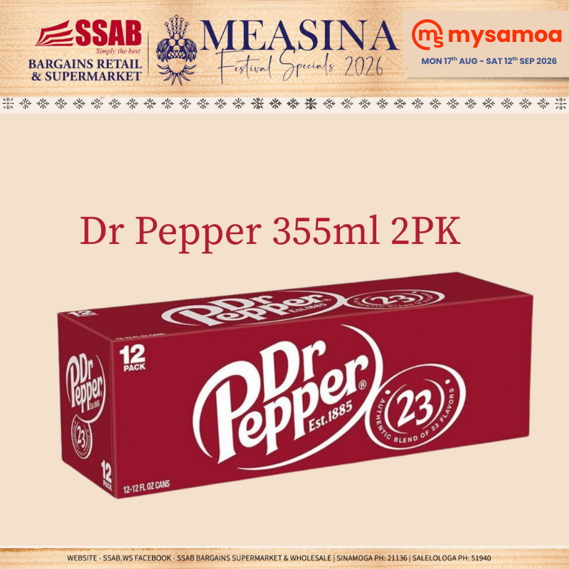 Dr Pepper 355ml 12PK