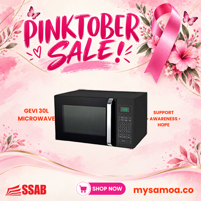 Gevi 30L Microwave - Pickup from SSAB Megastore Atinae Street Togafu'afu'a