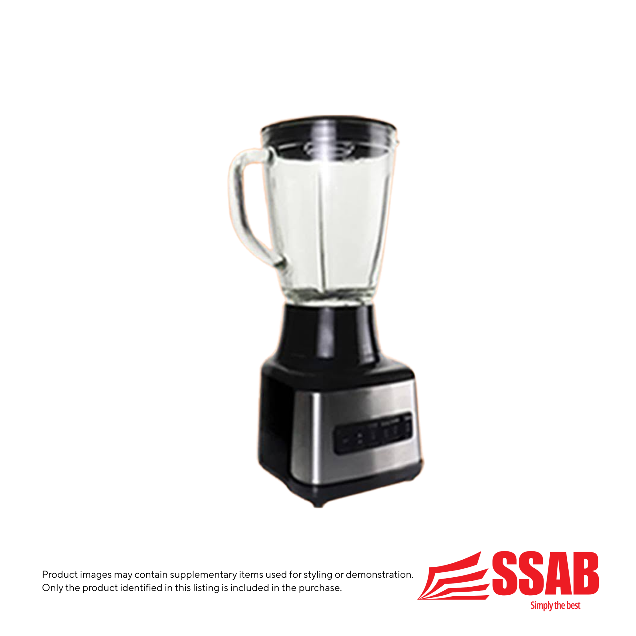 Gevi stainless steel and black 1.7L kettle available at SSAB Megastore Togafu'afu'a