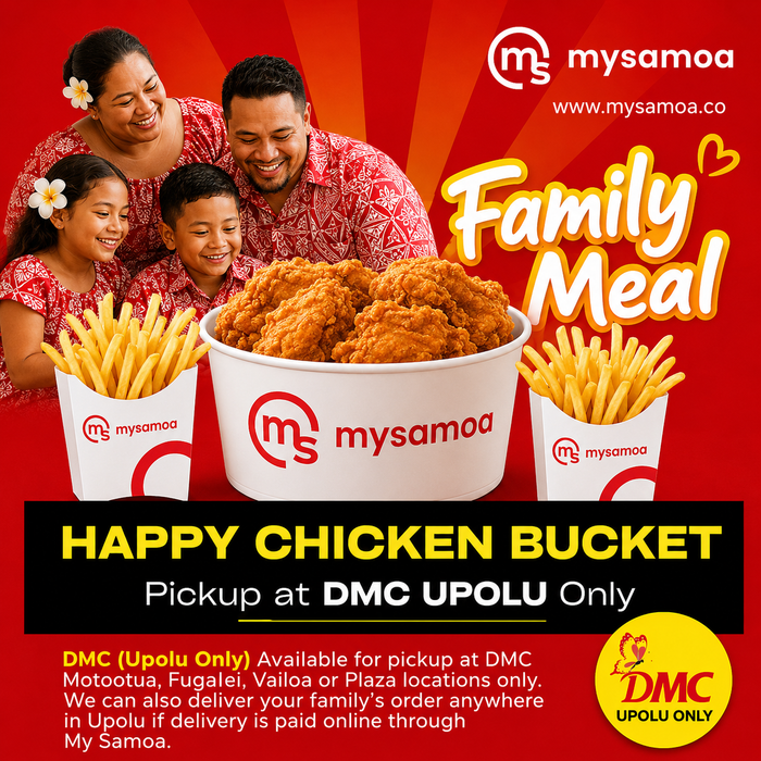 DMC Upolu Happy Chicken 10pc Bucket