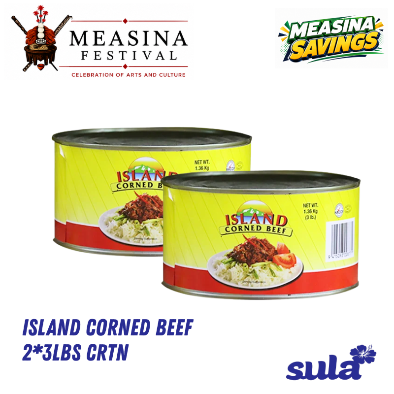 Island Corned Beef 2*3LBS CTN (Pickup from Sula's Supermarket & Bakery)