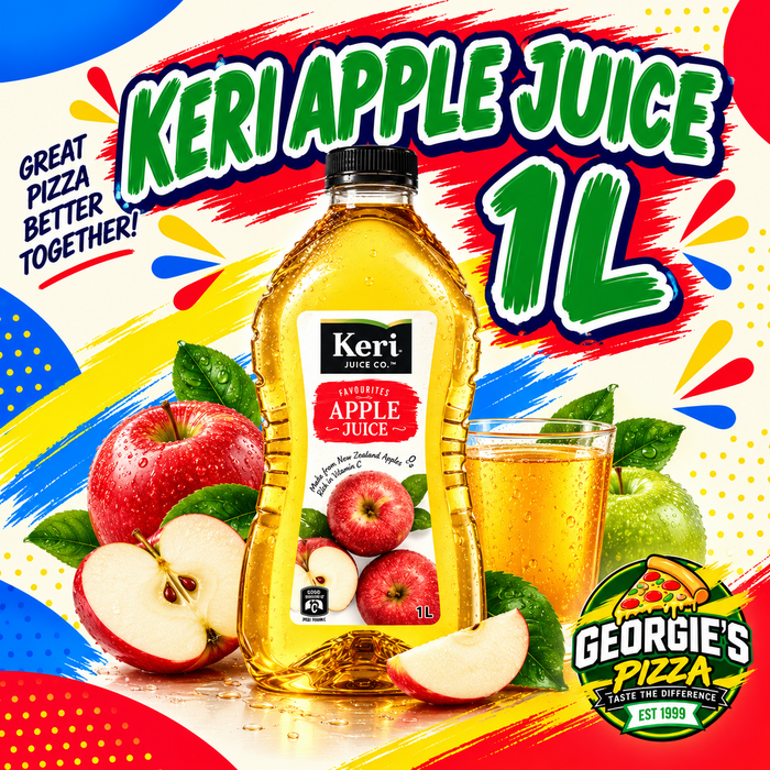Keri Apple Juice 1L – Pickup from Georgies Pizza – Taufusi, Upolu
