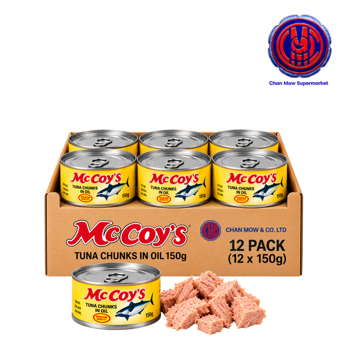 Mccoys Tuna Tongol Chunks In Oil 12 X 150G Ctn