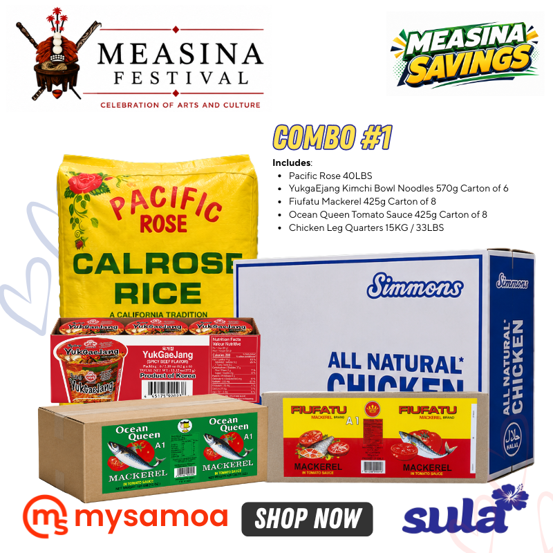 Measina COMBO #1 – Pickup from Sula's Supermarket & Bakery