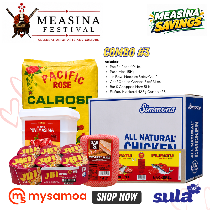 Measina COMBO #3 – Pickup from Sula's Supermarket & Bakery