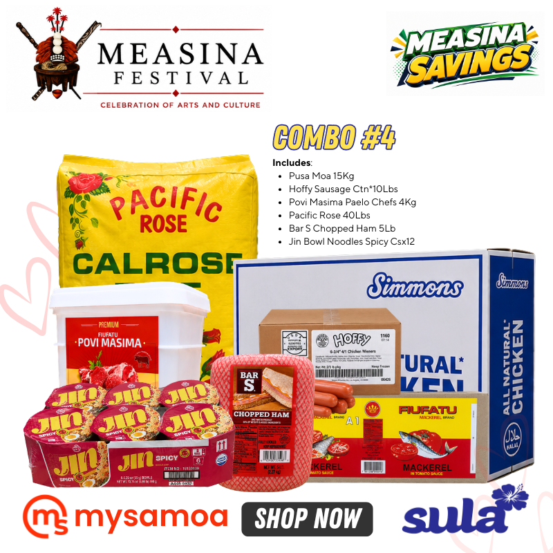 Measina COMBO #4 – Pickup from Sula's Supermarket & Bakery