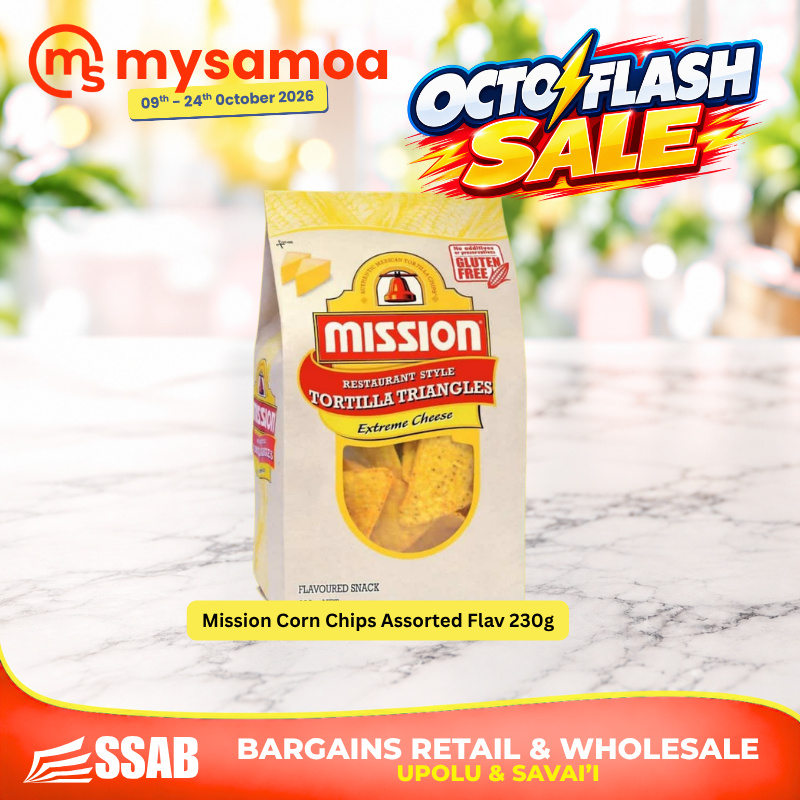 Mission Corn Chips Assorted Flavor 230g - Pickup from SSAB BARGAINS RETAIL & WHOLESALE