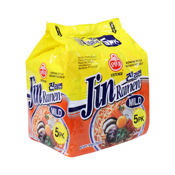 Ottogi Jin Ramen Mild 5pk