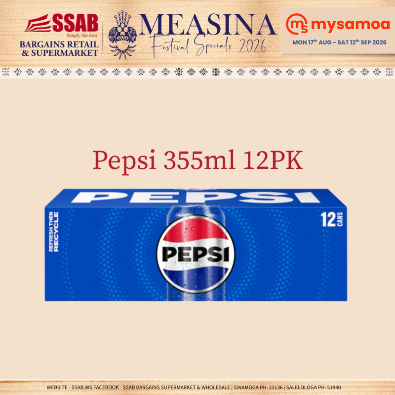 Pepsi 355ml 12PK