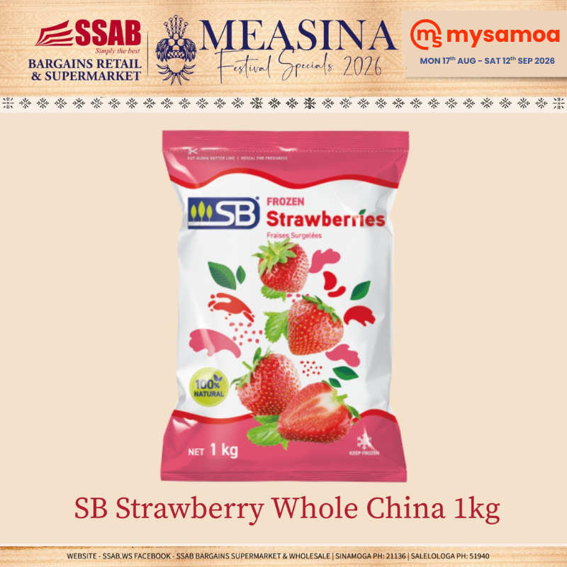 SB Strawberry Whole China 1kg