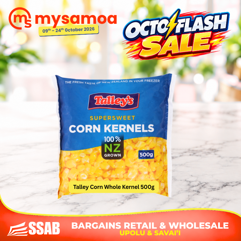 Talley Corn Whole Kernel 500g - Pickup from SSAB BARGAINS RETAIL & WHOLESALE