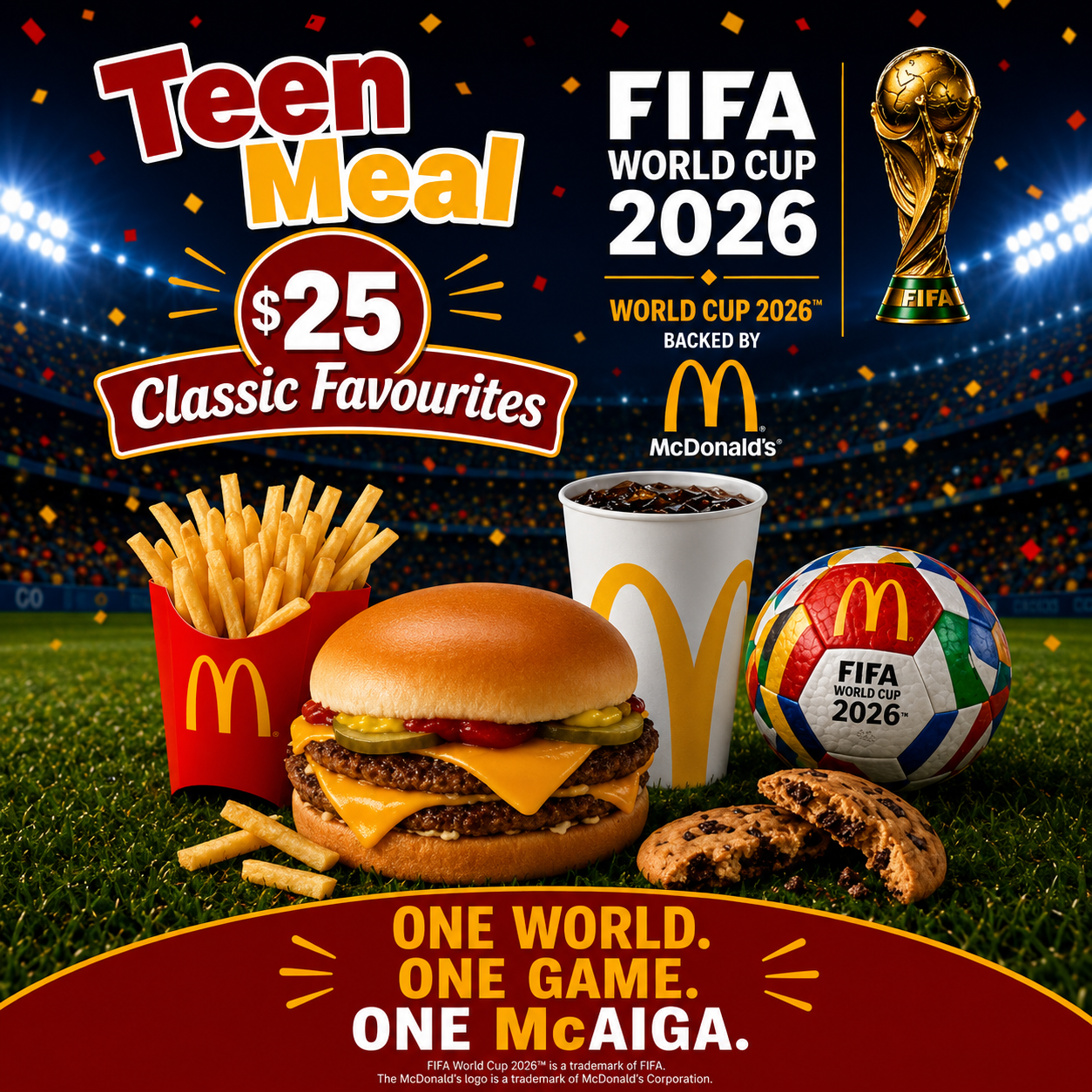 Teen Meal "PICK UP FROM MCDONALD'S, APIA"