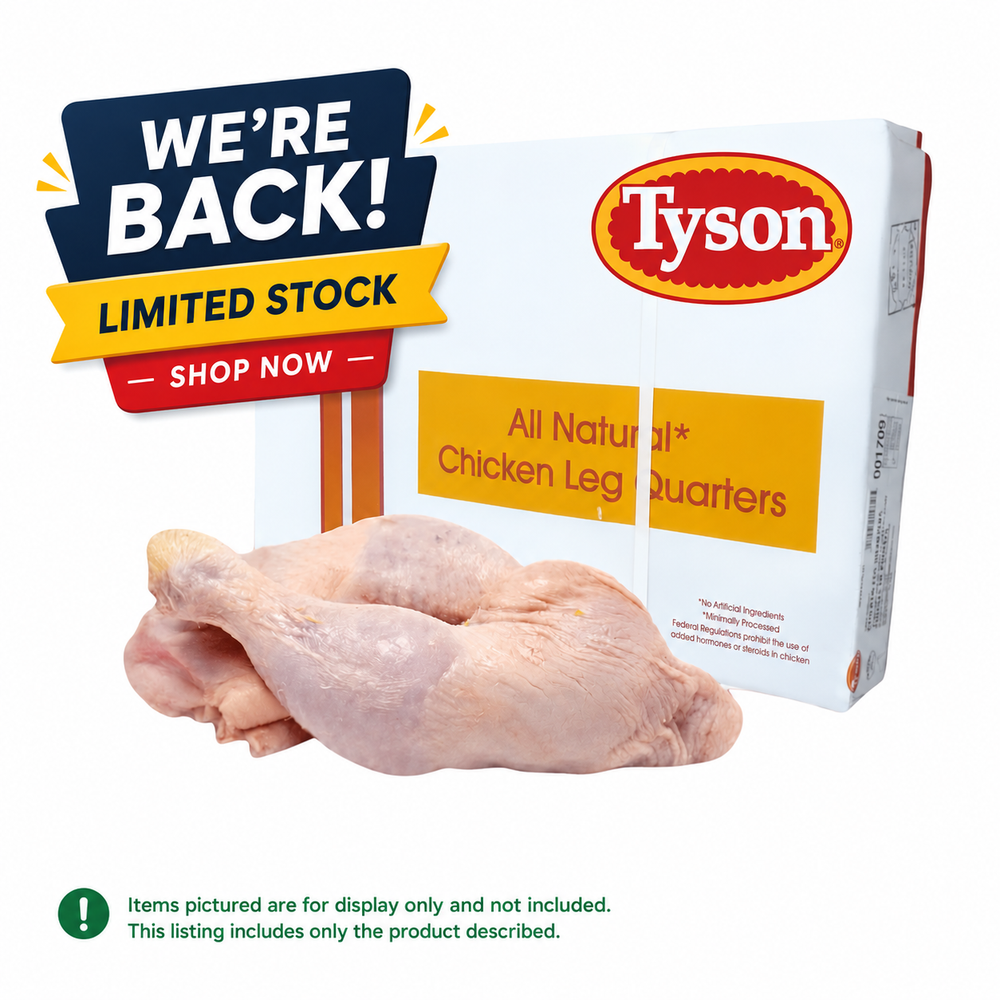 Bulk chicken legs quarters 15kg carton from Chan Mow Supermarket in Samoa