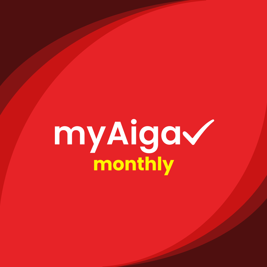 myAiga monthly