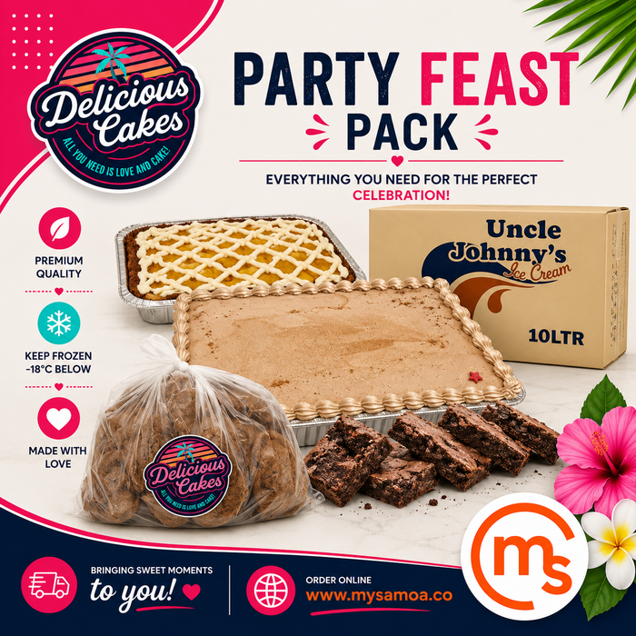 Party Feast Pack - Delicious Cakes Samoa